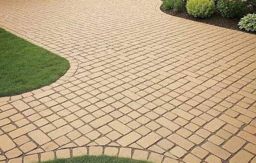 Permeable paver surface