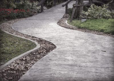 permeable pavement pathway