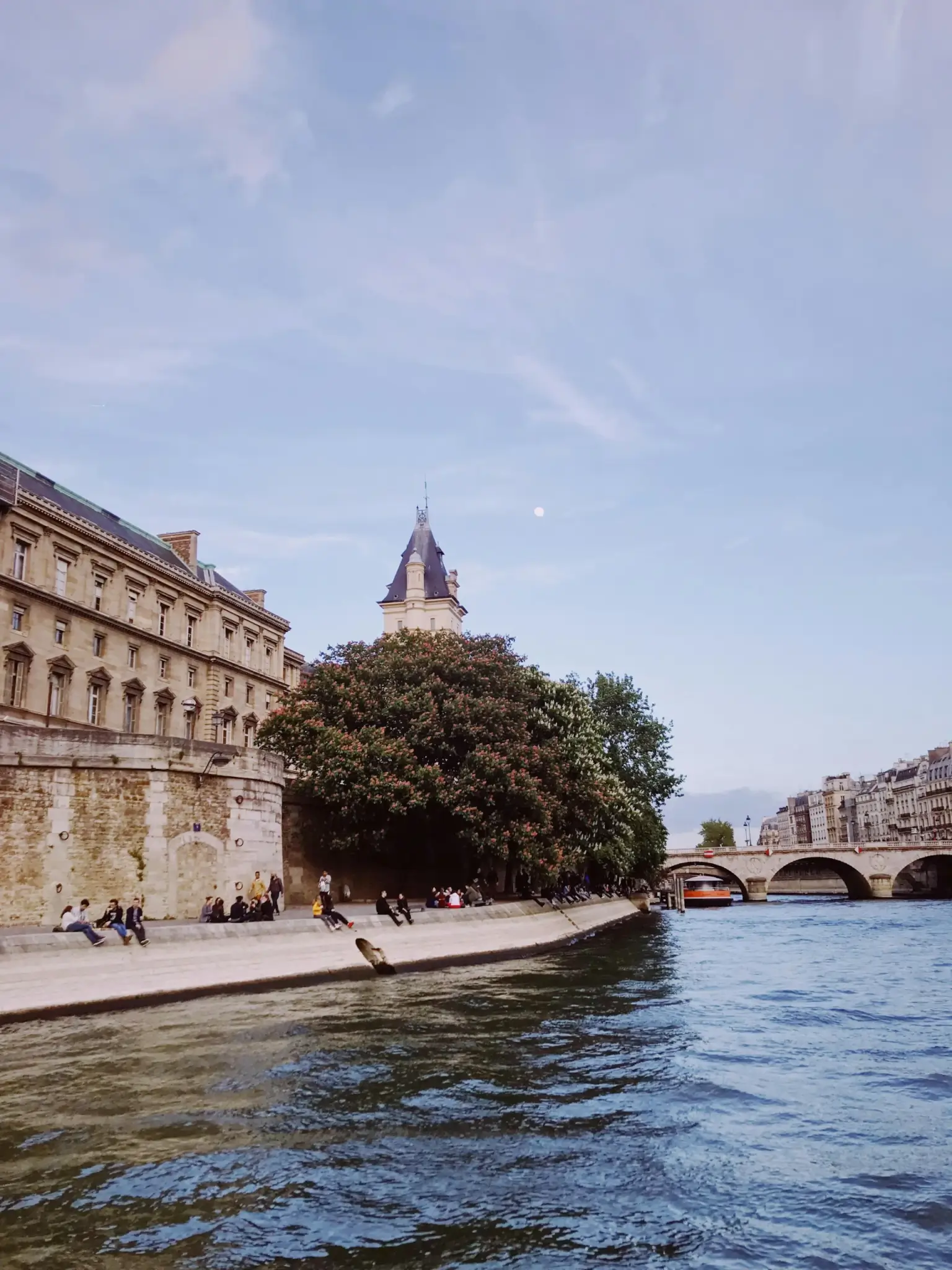 the famous siene river in paris where stormwater runoff and sports collide