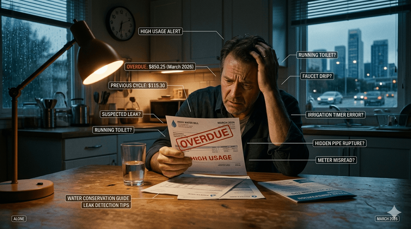 High water bill High water bill