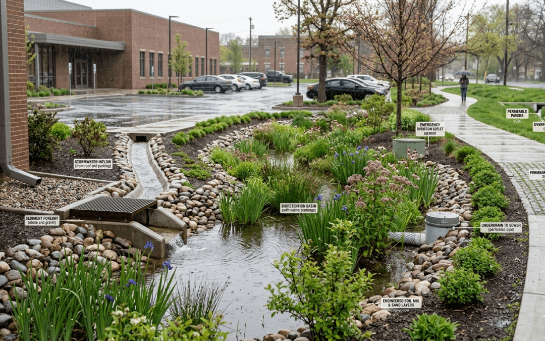What is a Bioretention system for stormwater management? Pricing + Examples (2026)